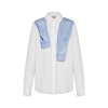 THE PRINTED COTTON POPLIN SHIRT
